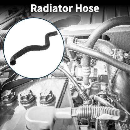 Lower Radiator Hose for Volvo S40 (2004-2012) Rubber Black