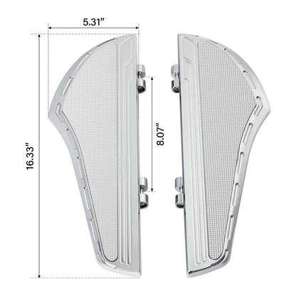 Floorboards for Harley Touring Dyna (2000-2024, 2012-16)
