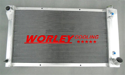 3-Row Aluminum Radiator & Fans for 1967-1972 Chevy Pickup (1967-1972)