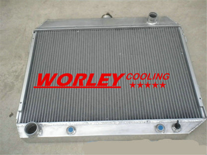 44mm Aluminum Radiator for 1967-1973 Dodge Charger 6.3L/7.0L/7.2L V8 (67-73)