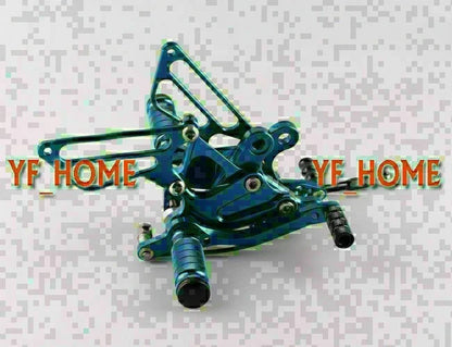 Rearset Footrest Pegs for Kawasaki Ninja ZX6R (2009-2014) Blue