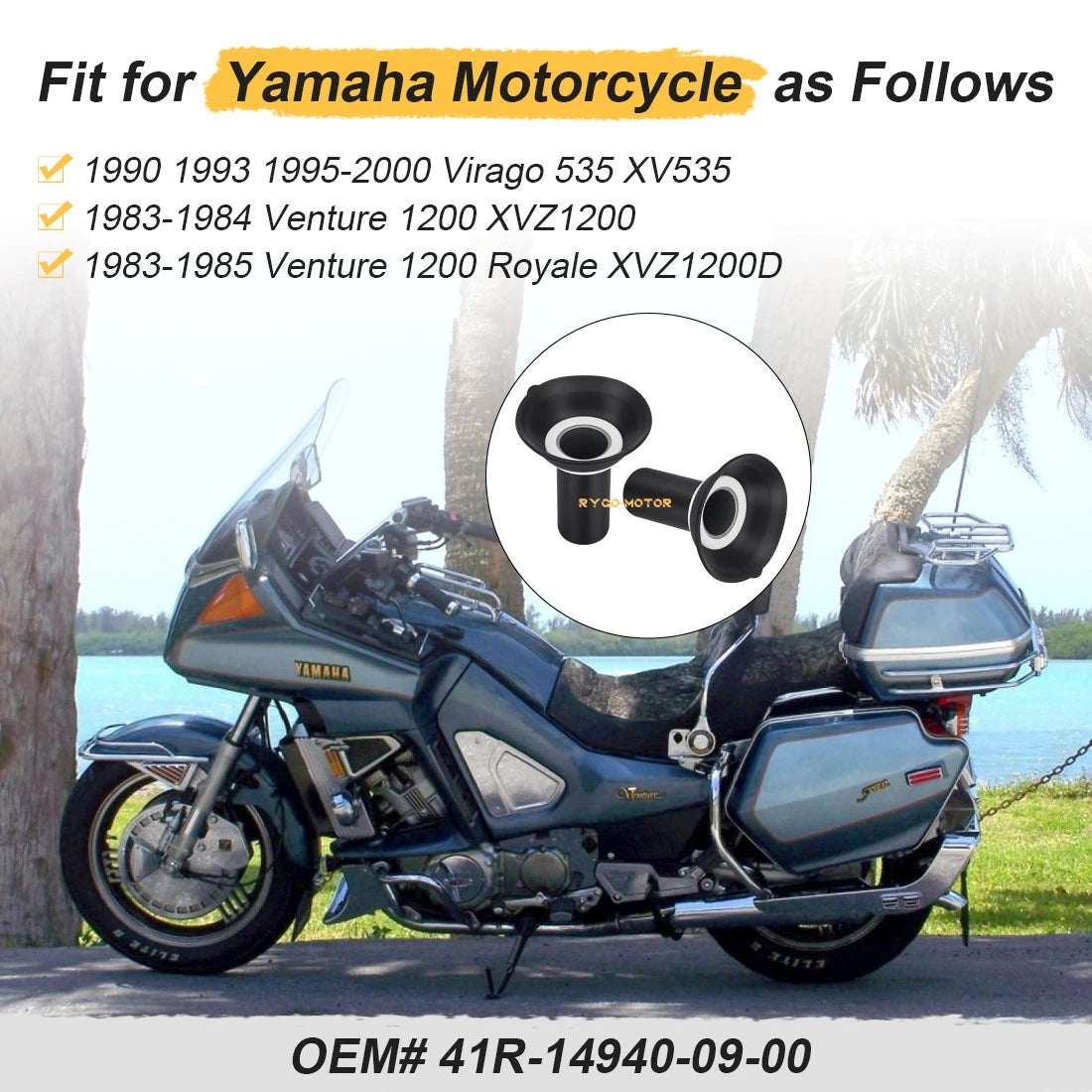 Carburetor Diaphragm Plunger for Yamaha Virago 535 Venture Royale XVZ1200