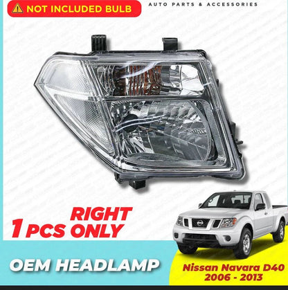 Headlight for Nissan Navara D40 UTE ST ST-X (2005-2009)