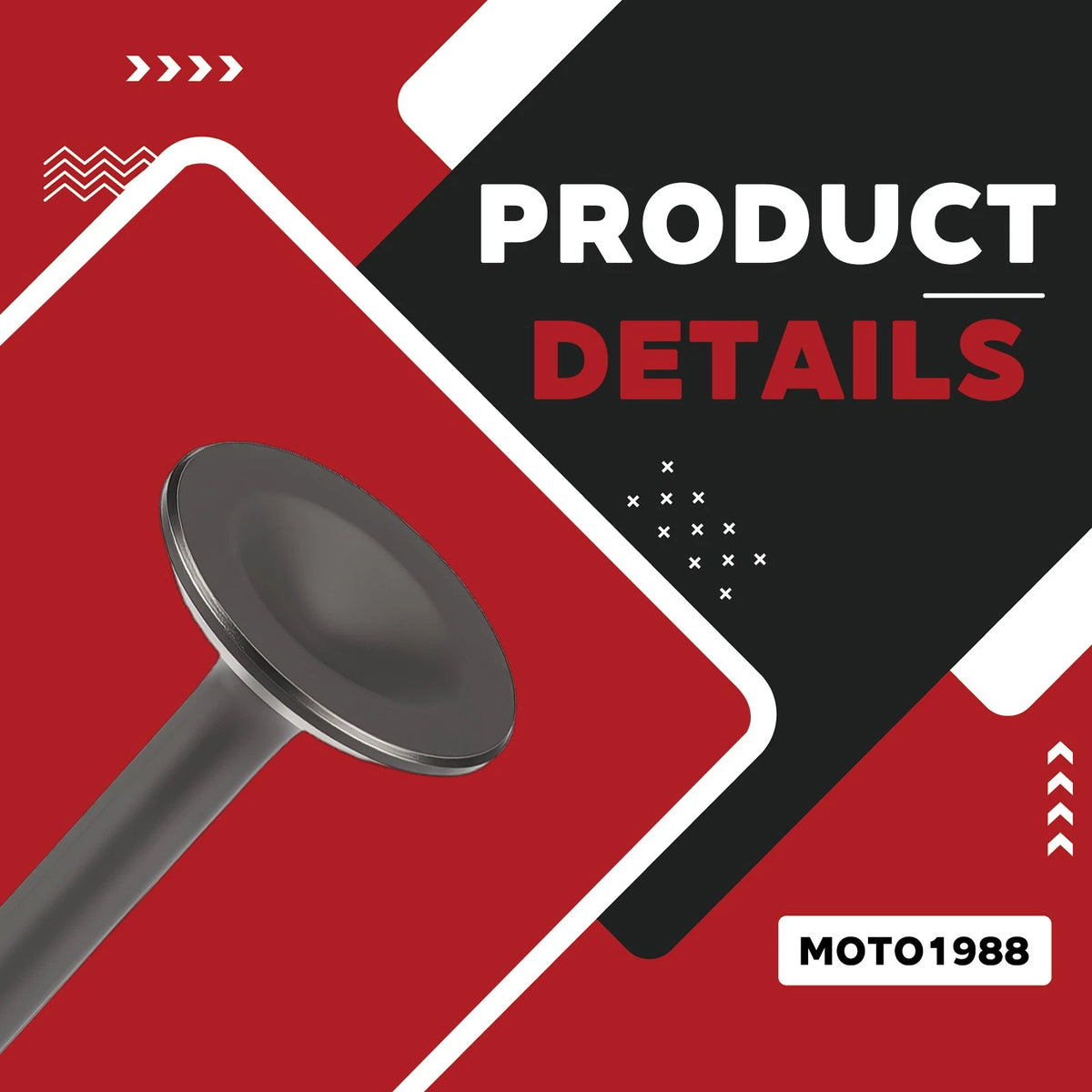Intake & Exhaust Valves for Kawasaki Mule 600 610 SX KAF400 (2005–2024)