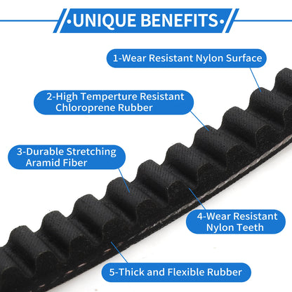 Drive Belt V-Belt for Suzuki AJ50 ZZ50 (1990-1995)