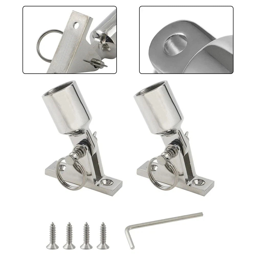 Bimini Top Accessories for Marine Environments - Boat Hardware Setup