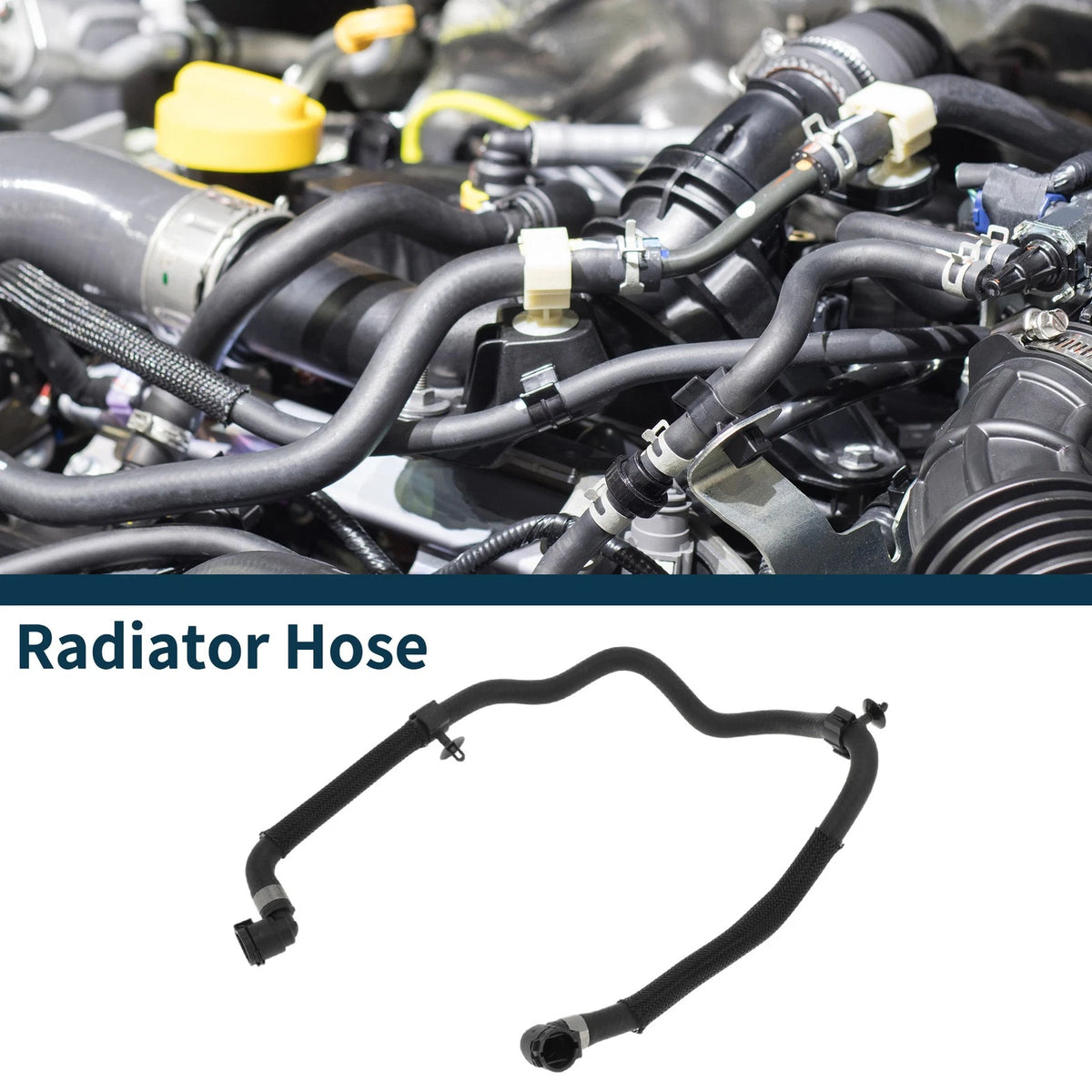 Radiator Hose for BMW X5 2019-2022 2 x Rubber Coolant Pipes
