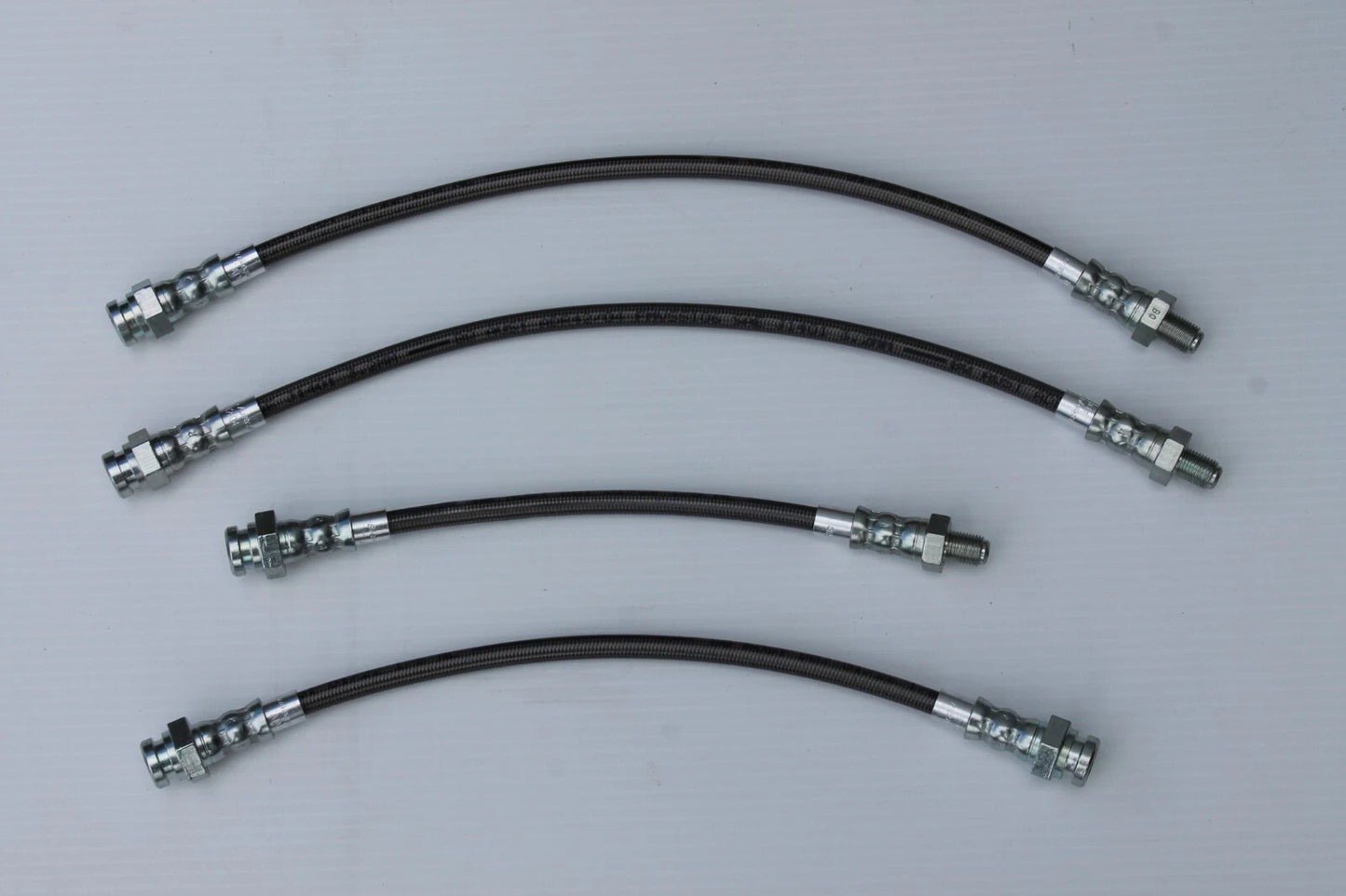 Braided Brake Hose Set (4) for Nissan 280ZX Series 1