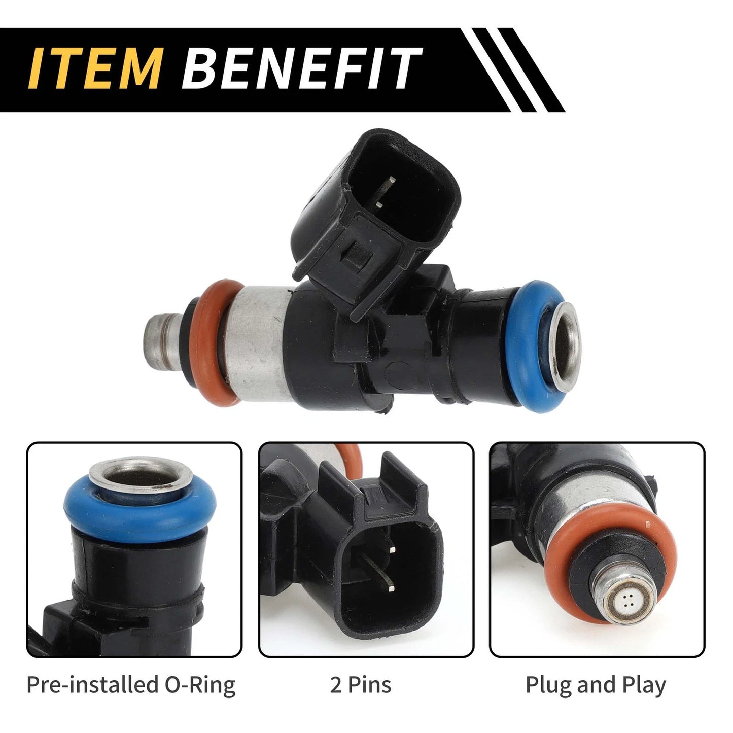 Fuel Injector 4 Holes for Ford Explorer (2011-2019)