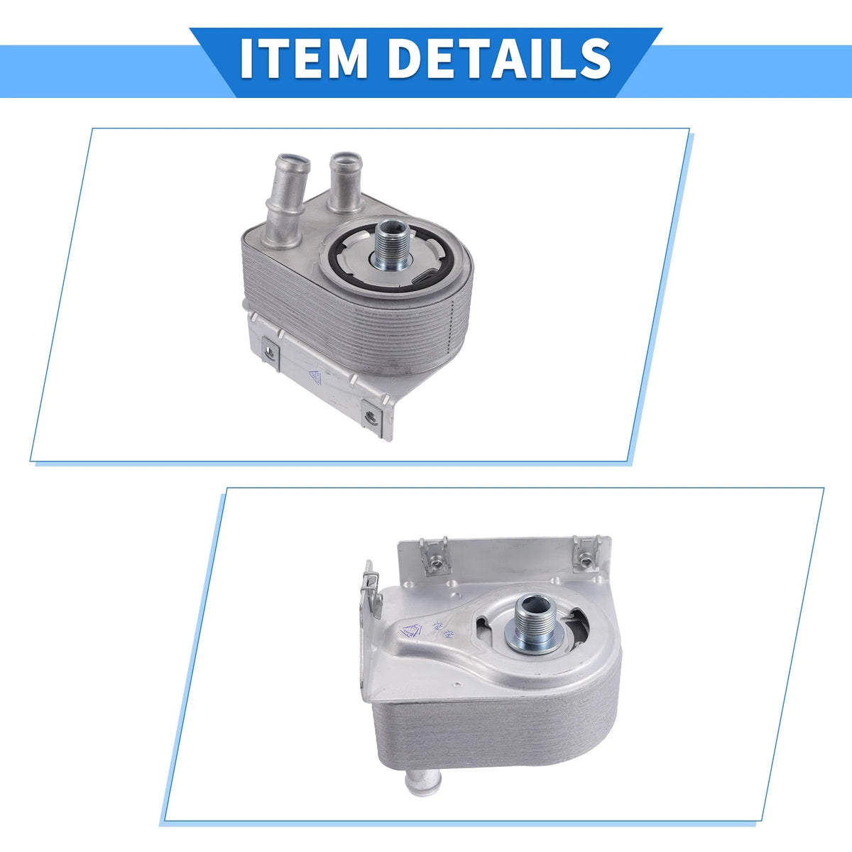 Engine Oil Cooler with Seals & Bolt for Jeep Renegade Cherokee (2015-2023)