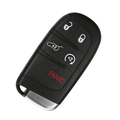 5 Button Remote Key Fob Case Cover for Jeep Grand Cherokee (2014-2021)
