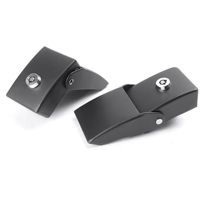 Metal Locking ABS Bracket Hood Lock Catch Latches Kit for Jeep Wrangler (2007-2017)