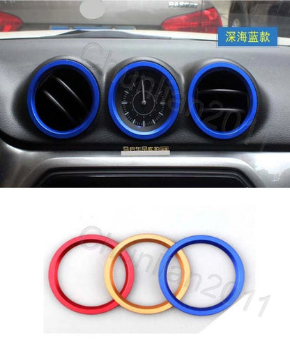5 x Interior Middle Dashboard Side Air Vent Cover Trim for Suzuki VITARA (2018-2023)