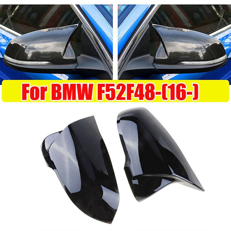 Gloss Black Side Mirror Covers for BMW F52 Z4 F48 F49 G29 (2016-2019)