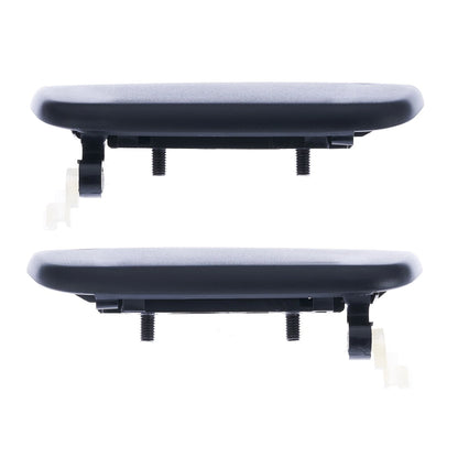 4pc Front/Rear Door Handle Textured Black for Suzuki Alto