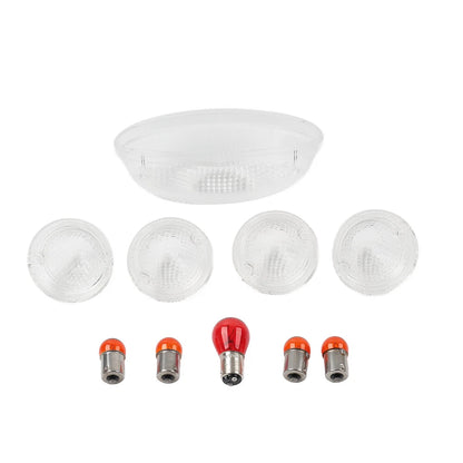Turn Signal Covers & Tail Light Lens for T100 Scrambler Speedmaster Roadster