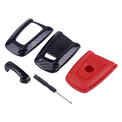 Carbon Fiber Key Fob Box Cover for BMW 1 2 3 4 5 6 7 Series (2012-2023)