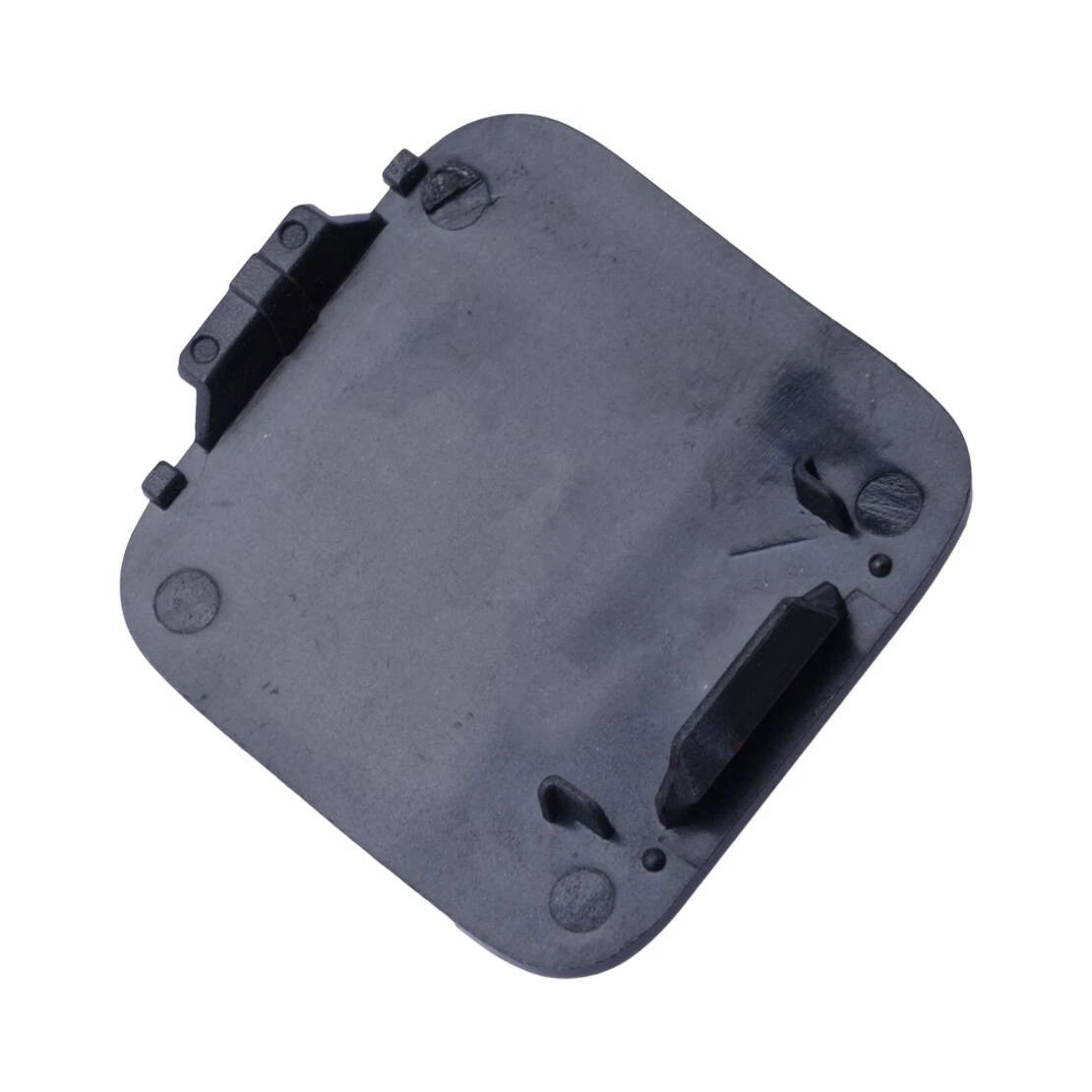 Silver Rear Bumper Tow Hook Cover for Mercedes Benz S-Class (2009-2013)
