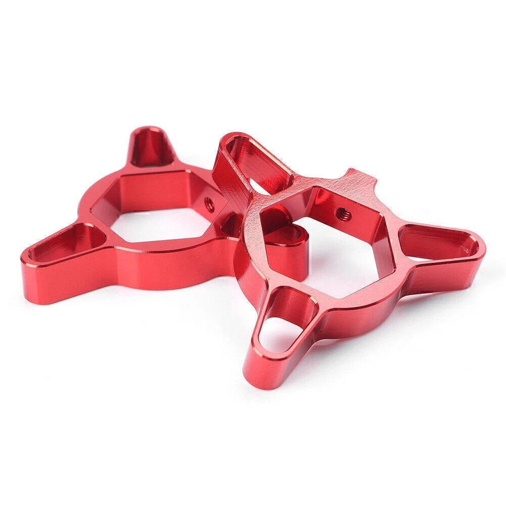 Red CNC 22mm Suspension Preload Adjusters for Universal Fit