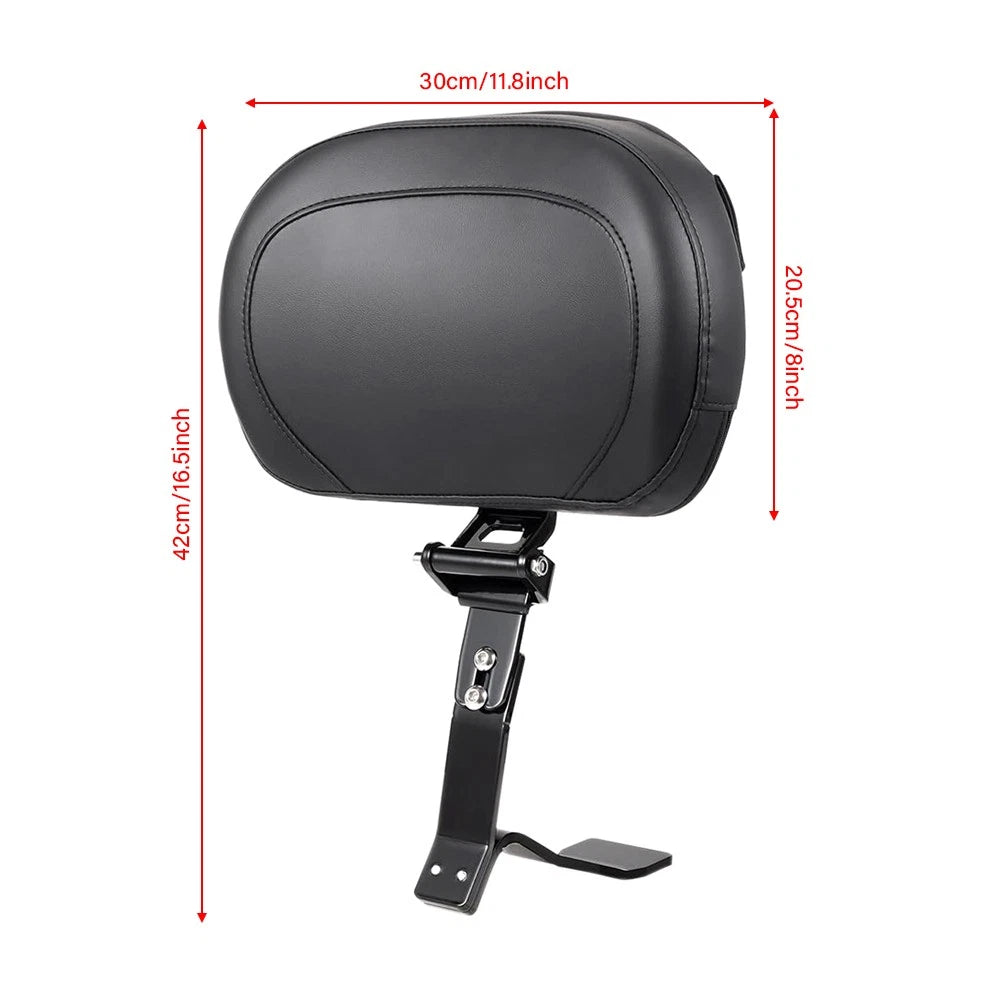Adjustable Driver Rider Backrest Mount Kit for Can-Am Spyder RT (2010-2023)