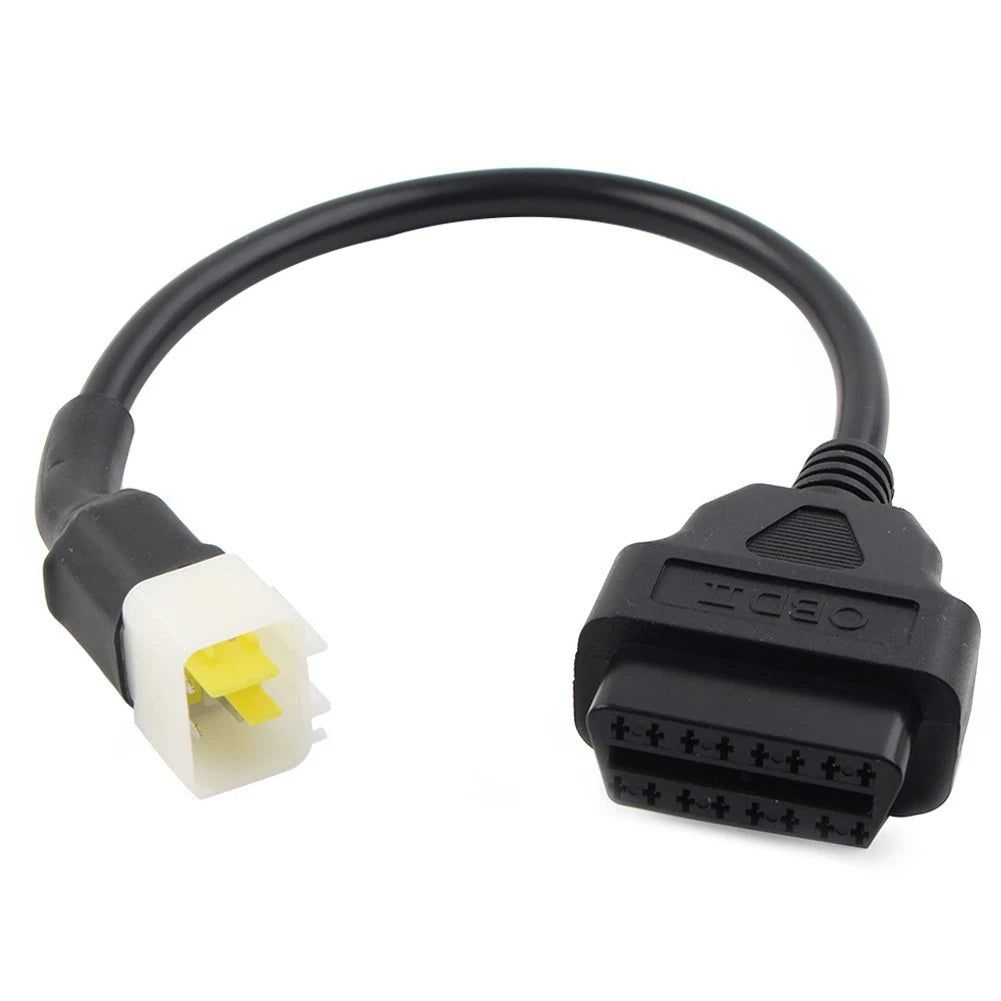 6 Pin OBD to 16 Pin OBD2 Diagnostic Scanner Tool Adapter Cable for Delphi