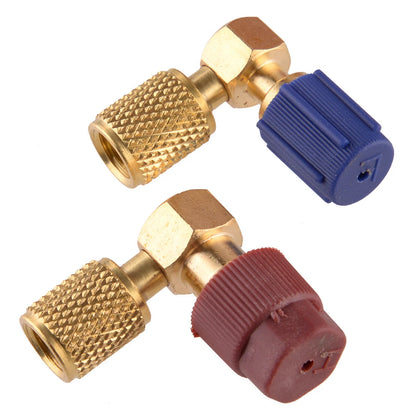 A/C High & Low Side Couplers R12 to R134a Adapter for Car