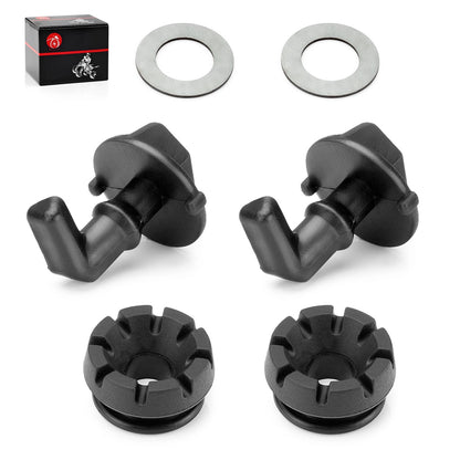 2 x Hood Latch Toggles Washer Kit for Polaris RZR 570/800/900 S4 (2007–2014)