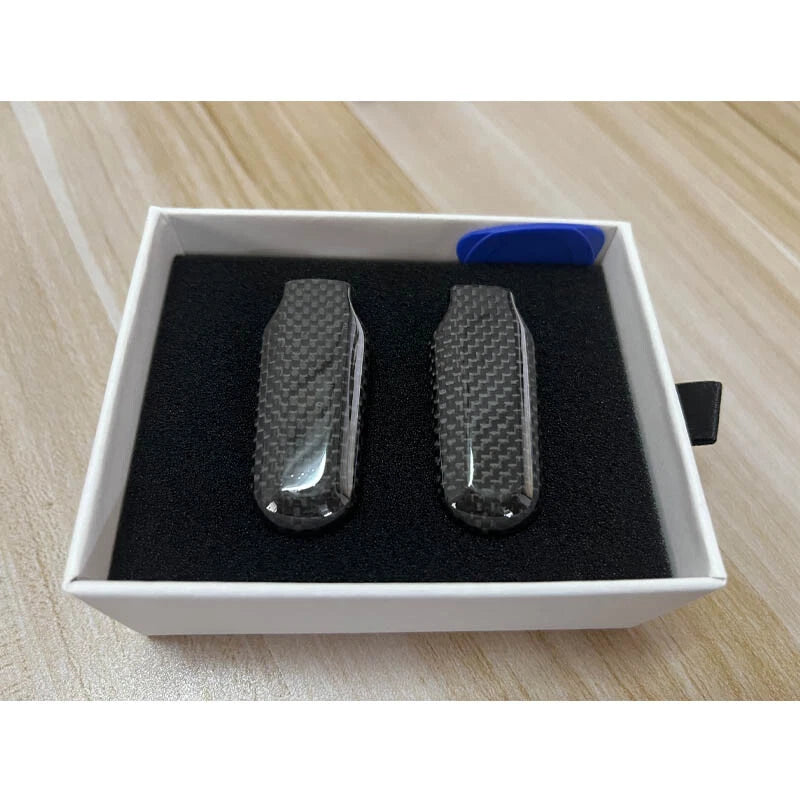 Real Carbon Fiber Console Gear Shift Knob Cover Trim for Porsche 911 992 2019-23