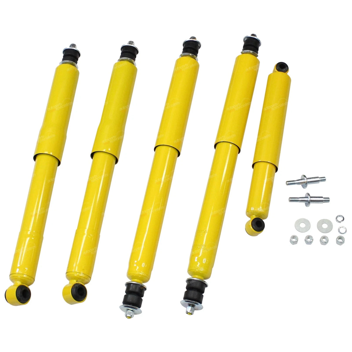 Gas Shocks + Steering Damper Set / Front + Rear / Landcruiser 80 Series (1990–1997)