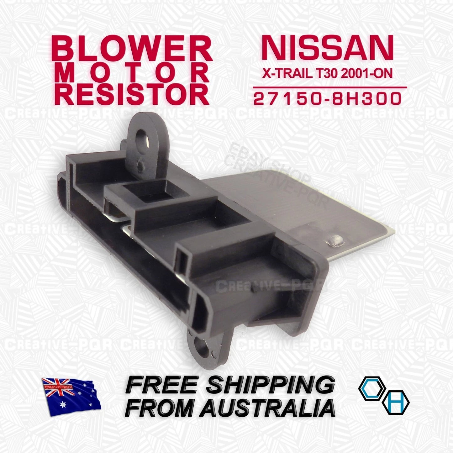 Blower Motor Heater Fan Resistor for Nissan X-Trail T30 (2001-2023)