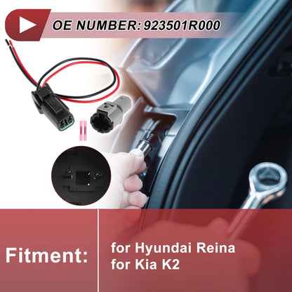 License Plate Light Socket Wiring for Hyundai Reina (2001-2005)