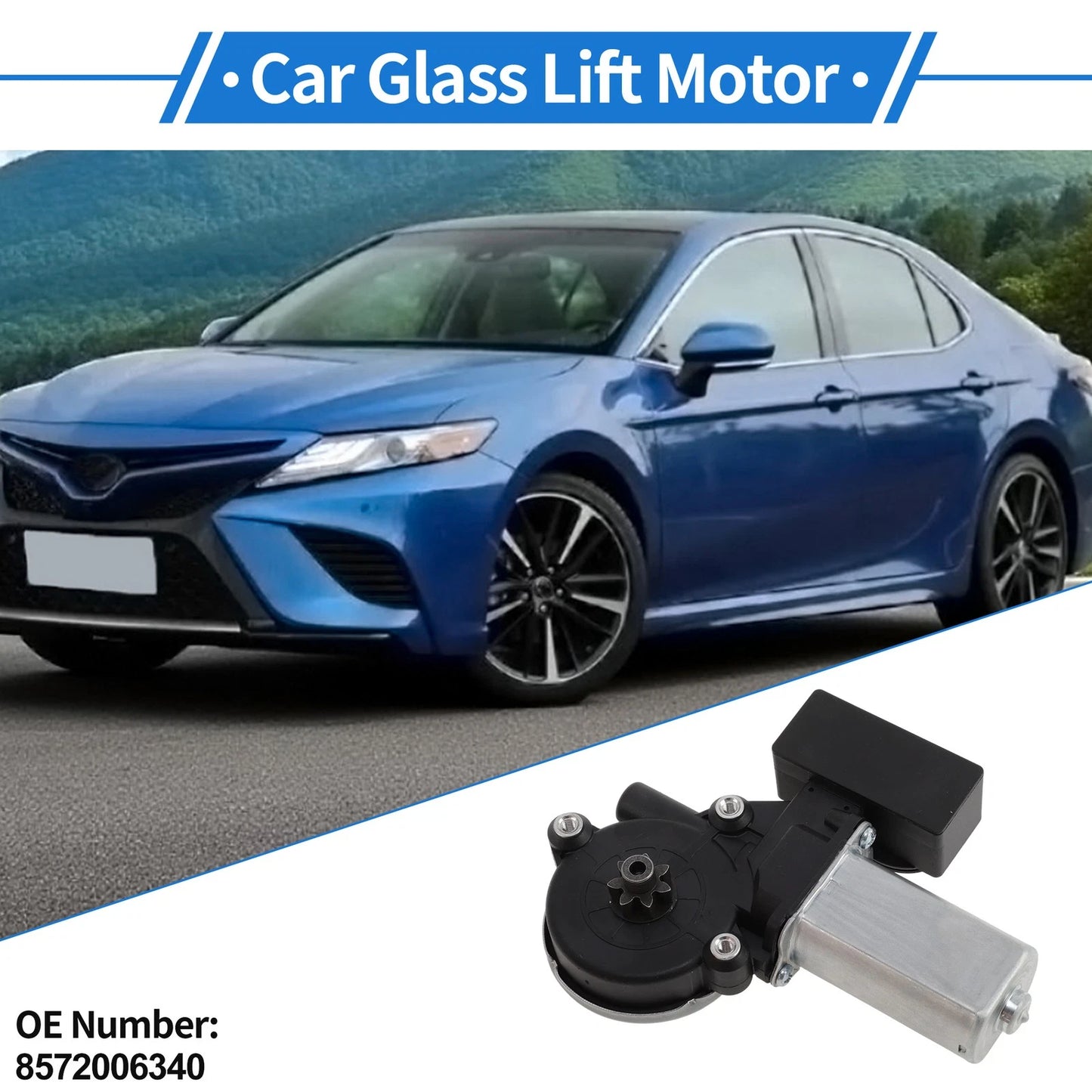 Power Window Regulator Lift Motor for Toyota Camry (2017–2020)