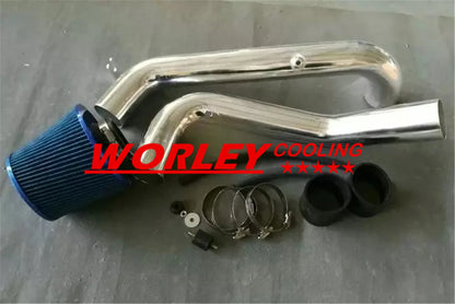 Cold Air Intake Induction Pipe with Blue Filter for Honda Civic DX/LX/CX (96-00)