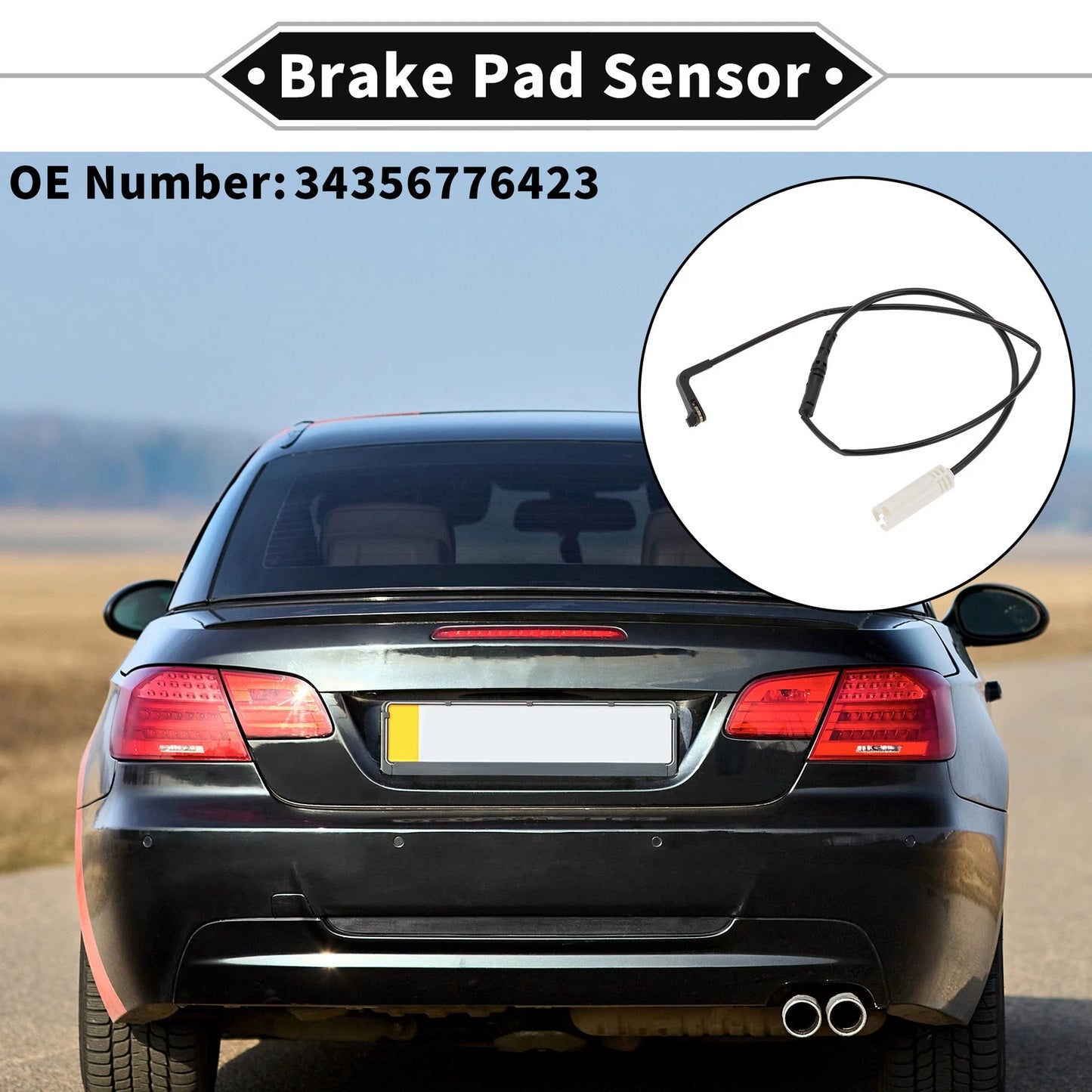 Rear Brake Pad Wear Sensor for BMW 5 Series E61 (2000-2004)