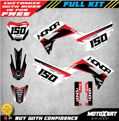 Custom Graphics Full Kit for Honda CRF 110 (2019-2020) Stickers