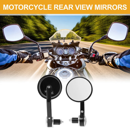 Rear View Mirrors / Handlebar Mirror Aluminum for M8 Motorcycle