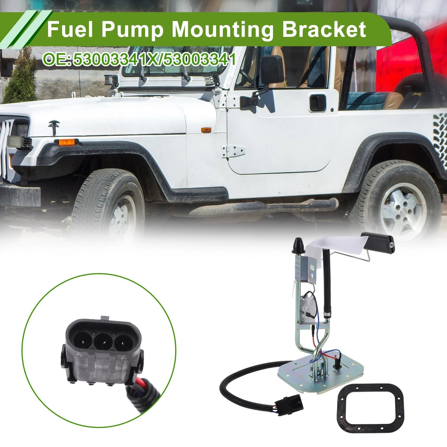 Fuel Sender & Hanger Assembly for Jeep Wrangler YJ (1987-1990)