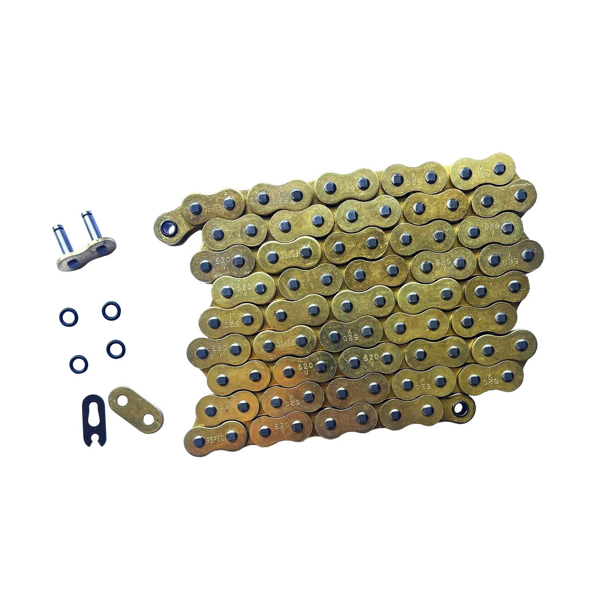 Gold 520x90 O-Ring Drive Chain for Kawasaki Mojave 250 (1987–2004)