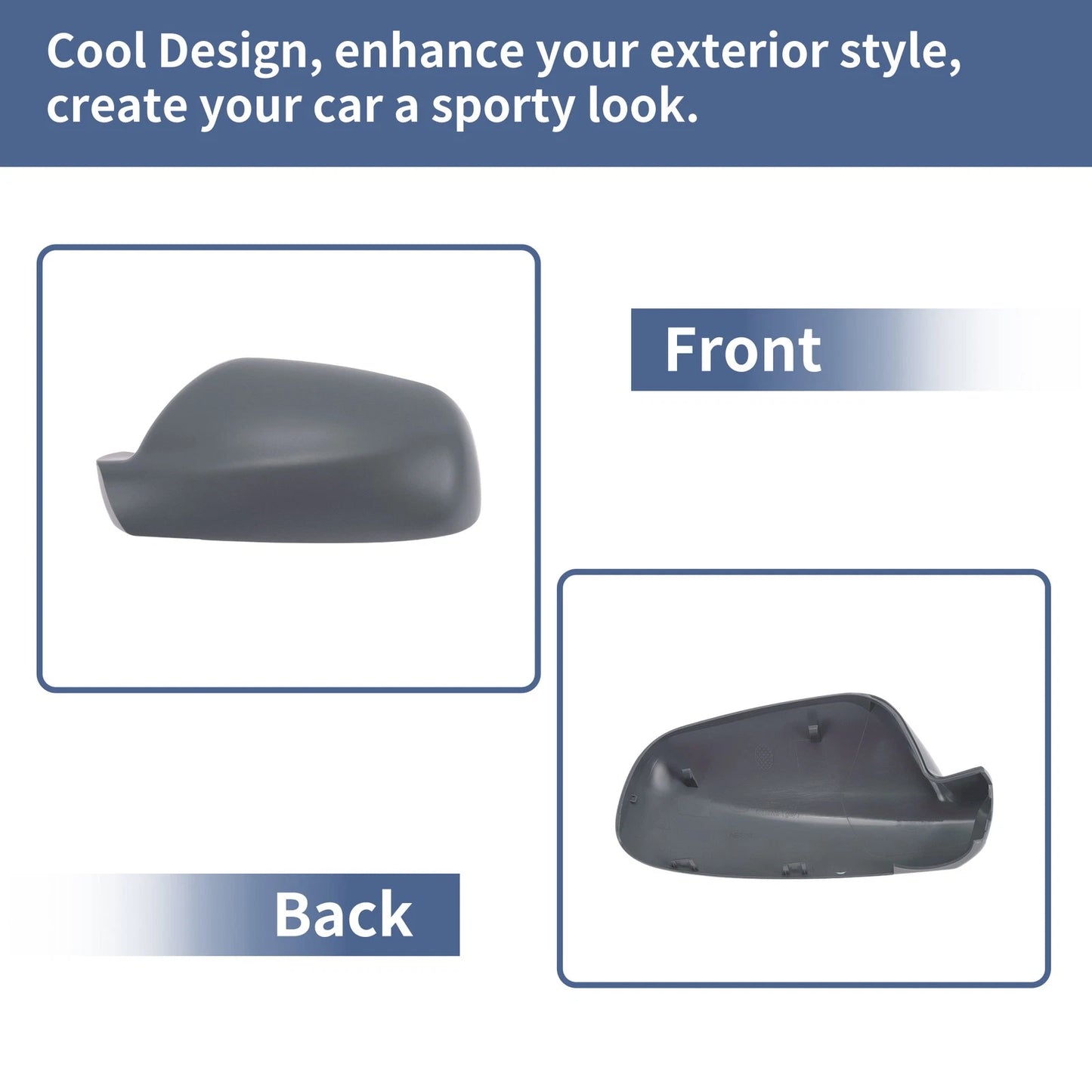 Left Passenger Side Mirror Cover for CITROEN XSARA (2002-2005)