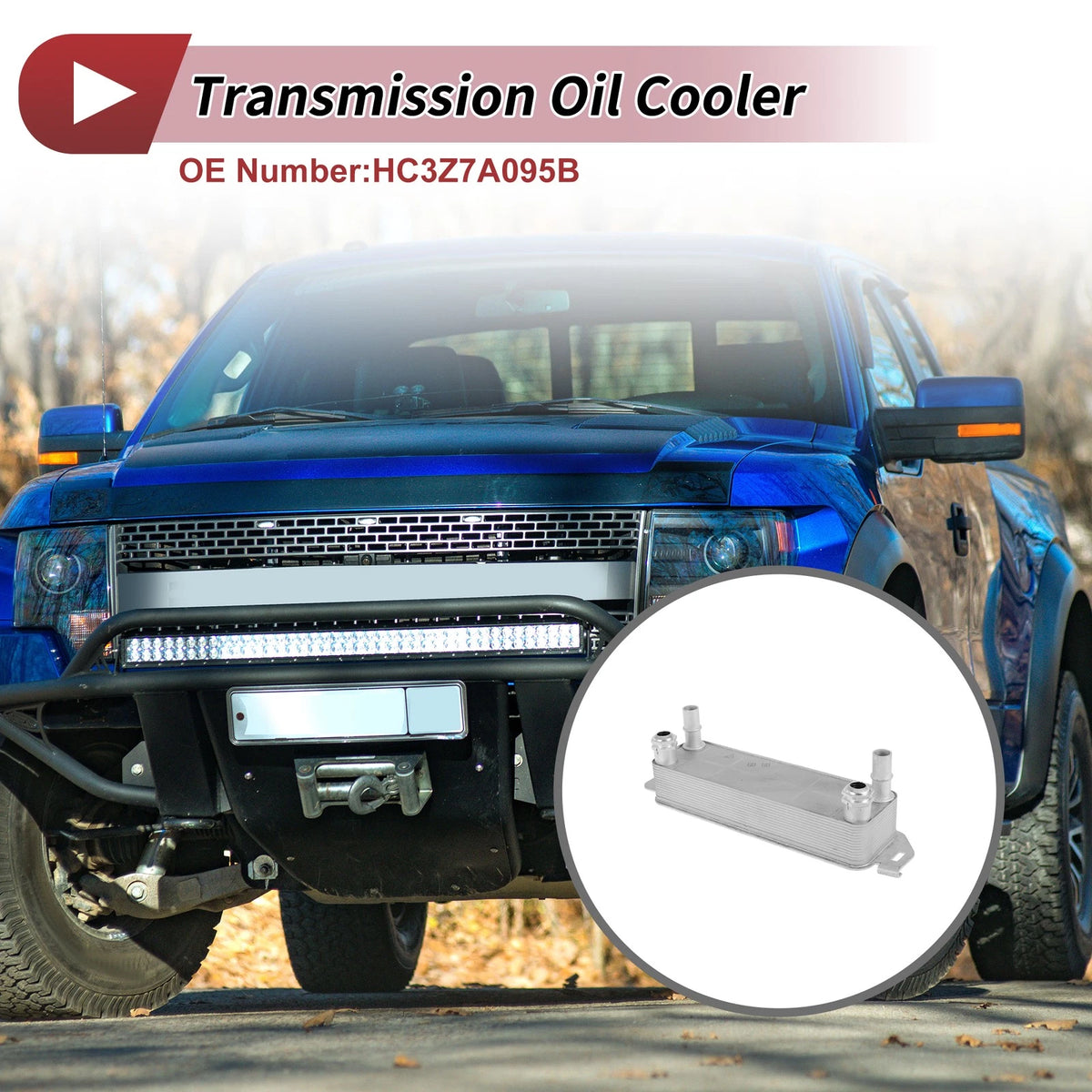 Engine Oil Cooler for Ford F-250 Super Duty 2017-2022 6.2L 6.7L