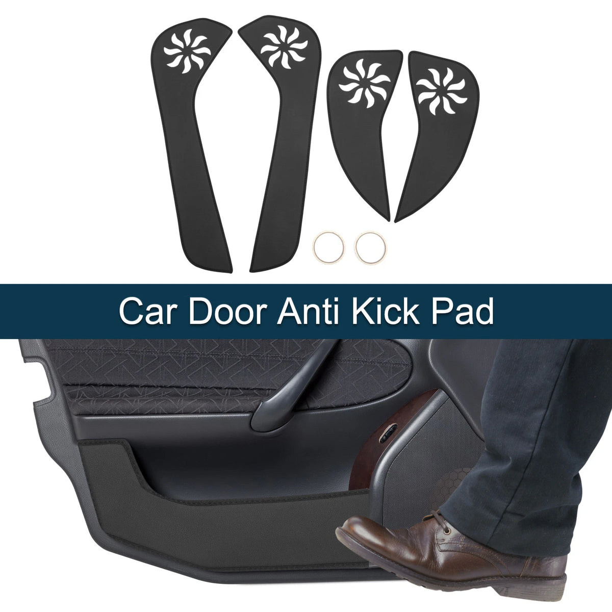 Car Door Anti Kick Pad Sticker Protector for Toyota Yaris (2006-2020)