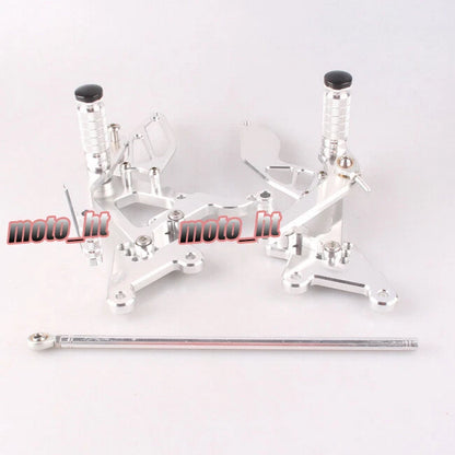 CNC Motorcycle Rearsets Footpegs for Yamaha YZF R6 (2003-2005) Black