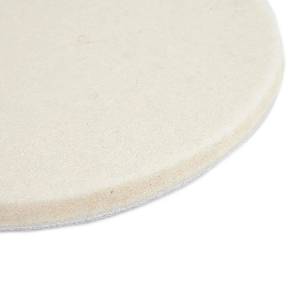 2 x Soft Wool Felt Cleaning Pad for Car Detailing Furniture and More
