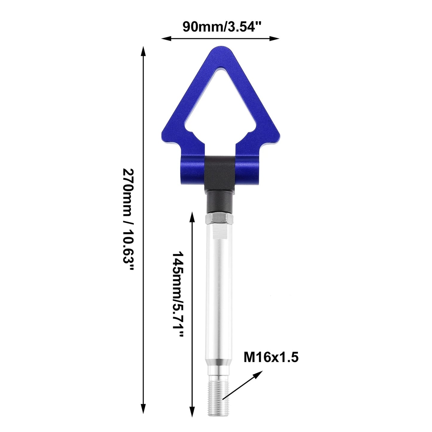 Blue Front Bumper Towing Hook Screw for Subaru BRZ (2013-2021)