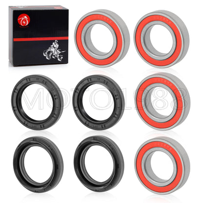 2 x Front Wheel Bearing Seal Kit for Yamaha Rhino 450/660/700 YXR (2004–2013)