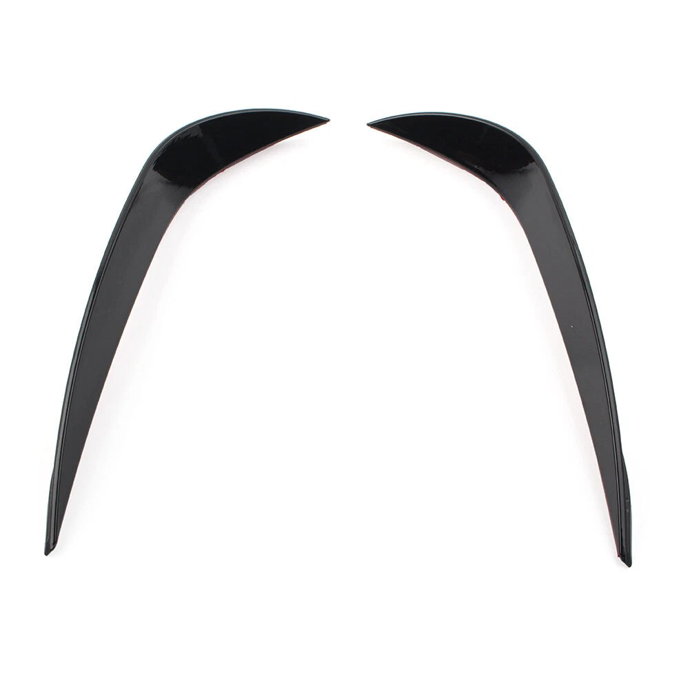 Glossy Black Front Bumper Side Air Vent Trim for 2008-2013 VW Golf 6 MK6