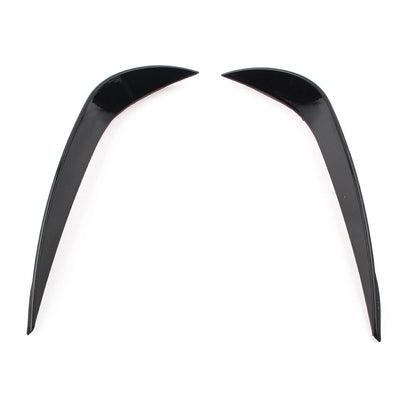 Glossy Black Front Bumper Side Air Vent Trim for 2008-2013 VW Golf 6 MK6