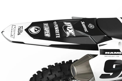 Custom Graphic Kit BURN Style for Yamaha TTR 230 Decals (2005-2022)