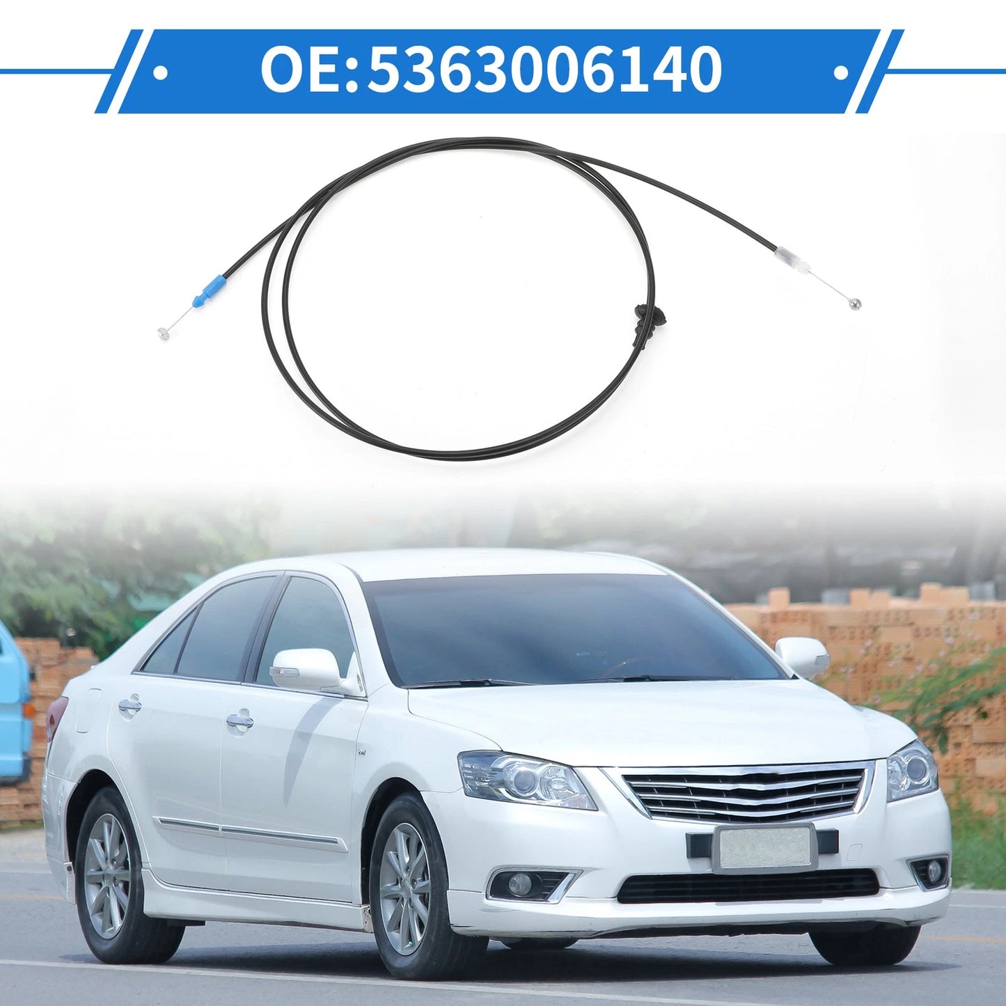 Hood Release/Latch Cable for Toyota Camry (2006–2013)