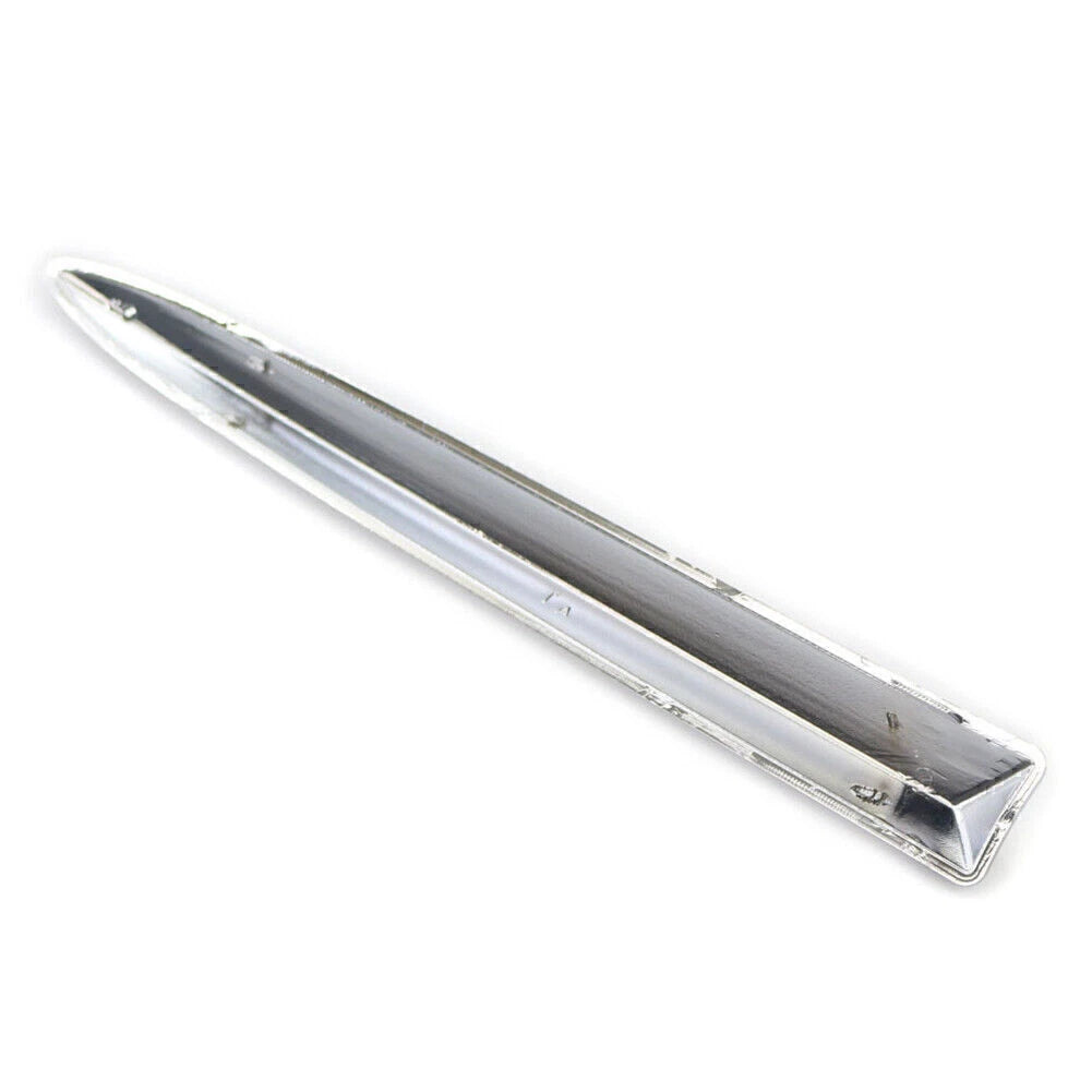 Chrome Front Left Side Bumper Upper Moulding Trim for FIAT 500 (2007-2015)